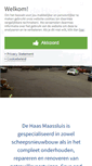 Mobile Screenshot of dehaasmaassluis.nl